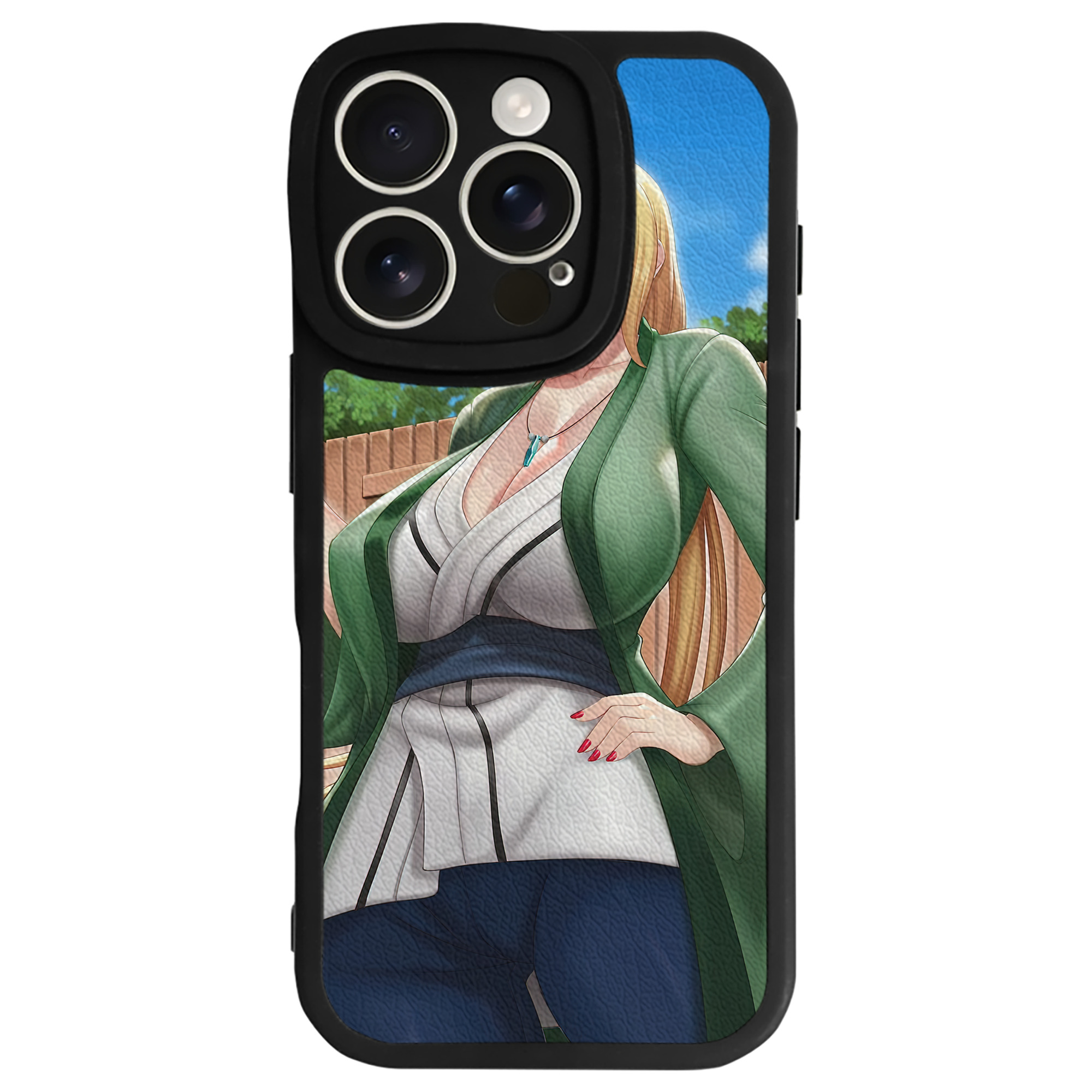 （画像用） NARUTO -ナルト- NARUTO -ナルト- 疾風伝 【iPhone 16シリーズ対応】シリコンスマホケース（レザー調） 材質：シリコン